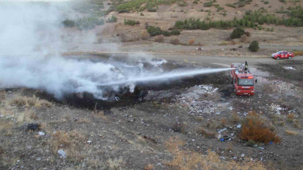 Beyşehir Konya'da Ormanlık Alanda Yangın Çıktı, İtfaiye Müdahale Etti