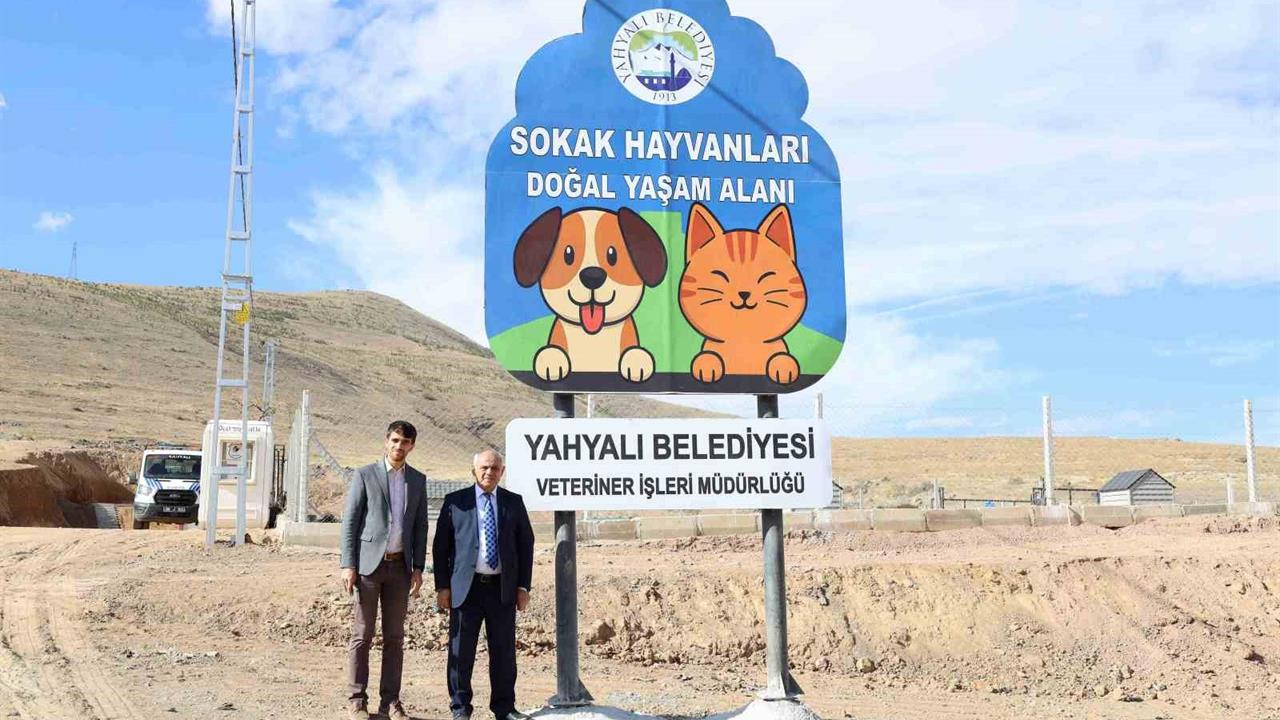Yahyalı'da Sokak Hayvanları İçin Modern Yaşam Alanı Oluşturuldu
