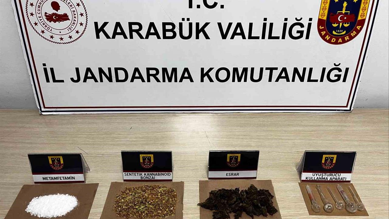 Karabük Merkez'de Gerçekleşen Uyuşturucu Operasyonunda 5 Gözaltı