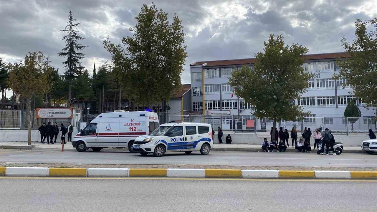 Çorum Merkez'de Bıçaklı Kavga Nedeniyle 1 Kişi Yaralandı