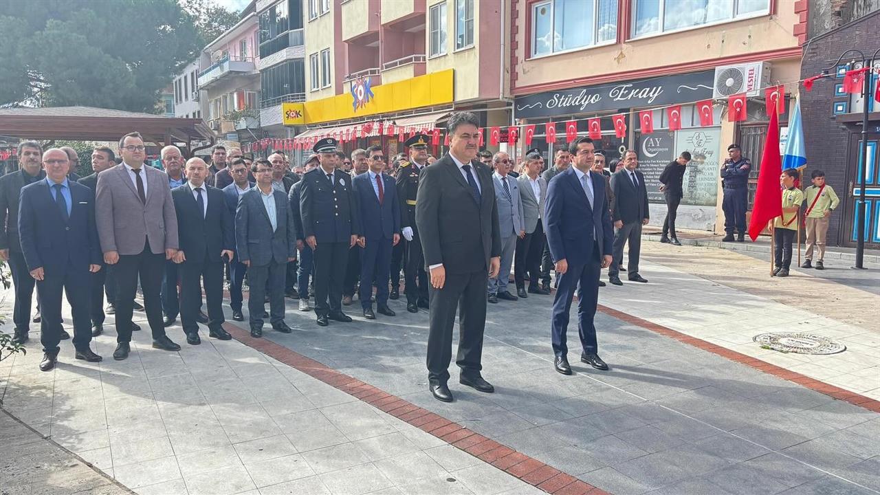 Havran Balıkesir'de Cumhuriyetin 102. Yılı İçin Tören Düzenlendi