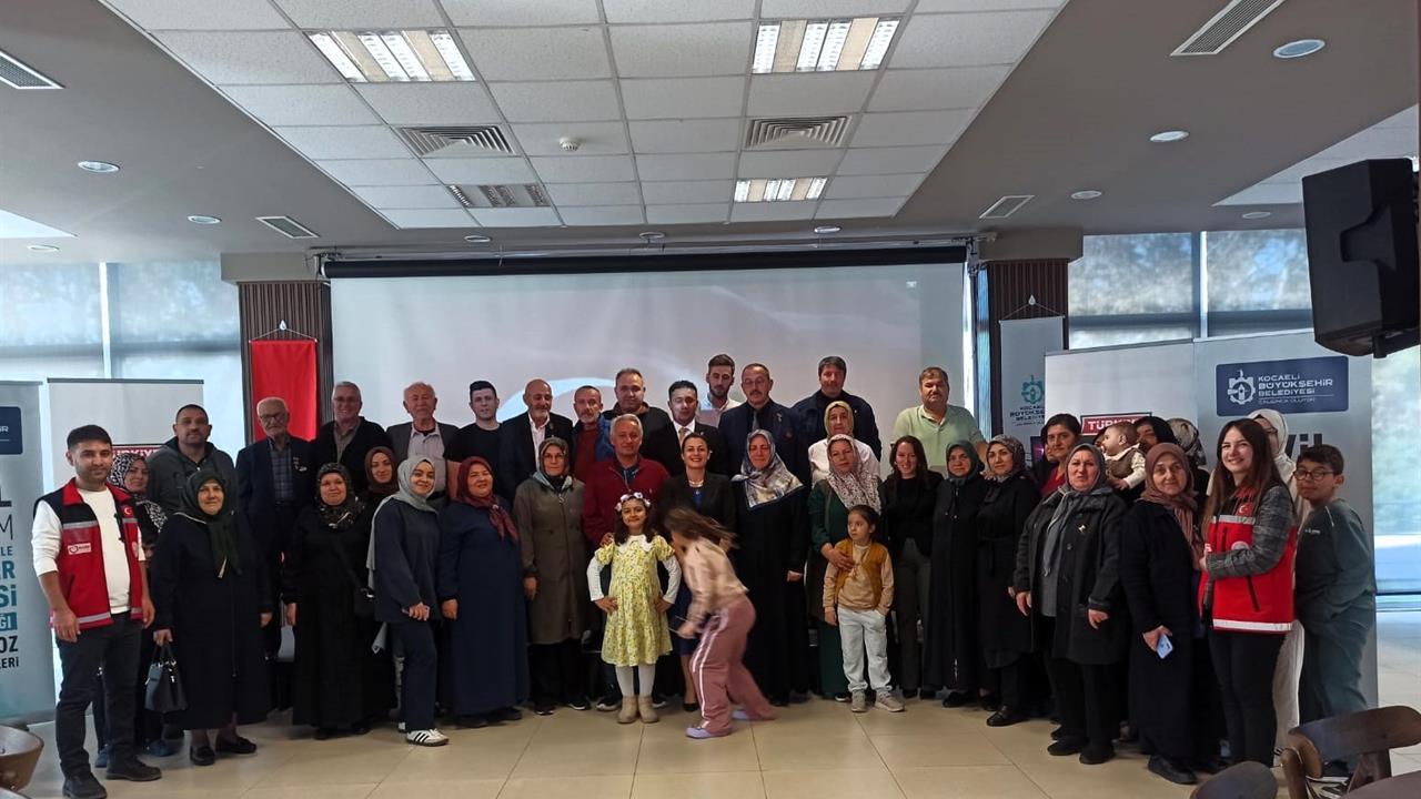 Kocaeli Balyanoz'da Şehit Yakınları ve Gazilere Moral Desteği Sağlandı