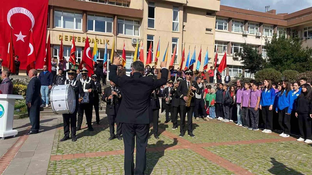 Sinop Merkez'de 29 Ekim Cumhuriyet Bayramı Töreni Gerçekleştirildi
