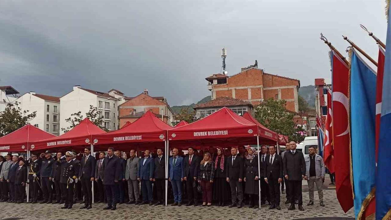 Zonguldak Devrek'te 29 Ekim Cumhuriyet Bayramı Kutlaması Gerçekleşti