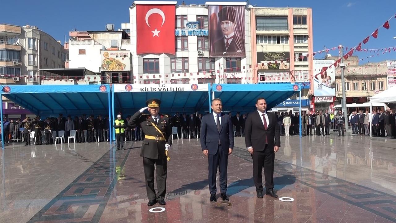 Kilis'te Atatürk'ün Gelişinin 107. Yıl Dönümü Törenle Anıldı