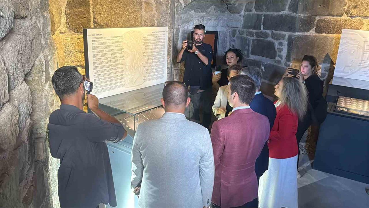 Muğla Bodrum'da Antik Çağ’da Enflasyon ve Alım Gücü Sergisi Törenle Açıldı