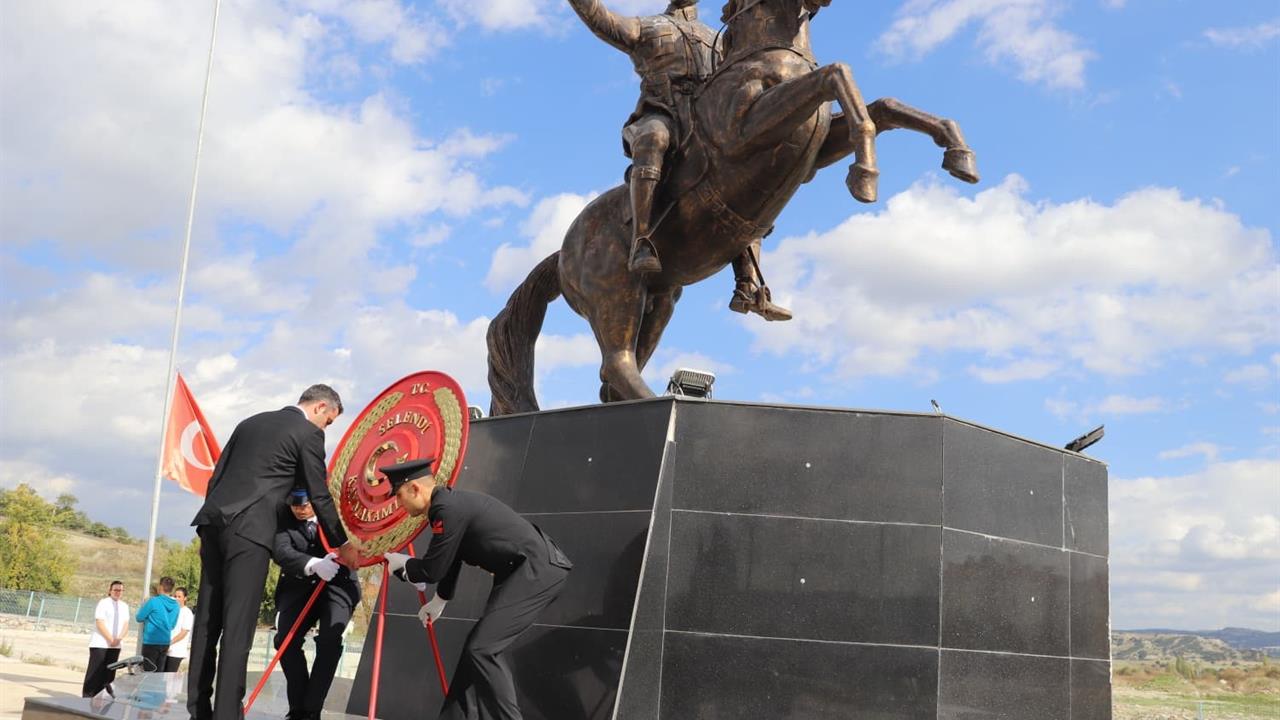 Selendi Manisa'da Cumhuriyetin 102. Yıl Dönümü İçin Tören Düzenlendi