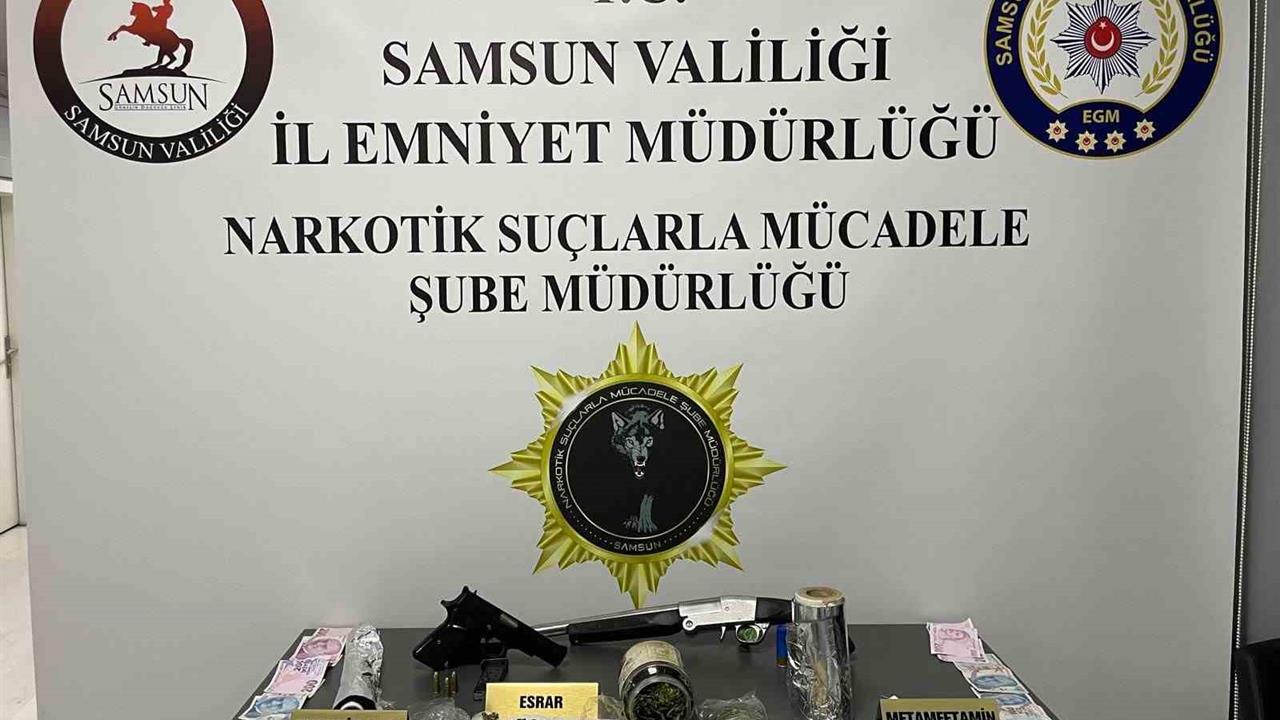 Samsun Çarşamba'da Gerçekleştirilen Uyuşturucu Operasyonunda 3 Kişi Yakalandı