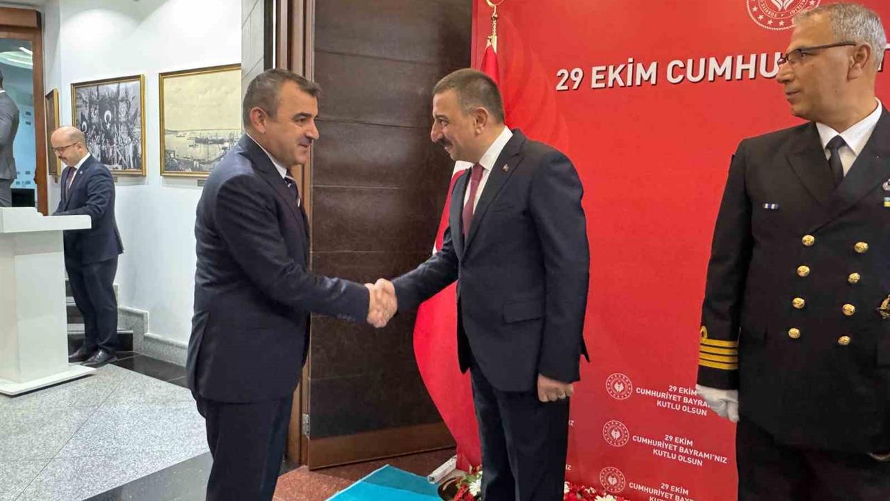 Zonguldak'ta 29 Ekim Cumhuriyet Bayramı Töreni Yapıldı