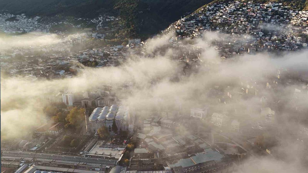 Bursa'da Güne Sisle Başlayan Hava Durumu Değişiyor