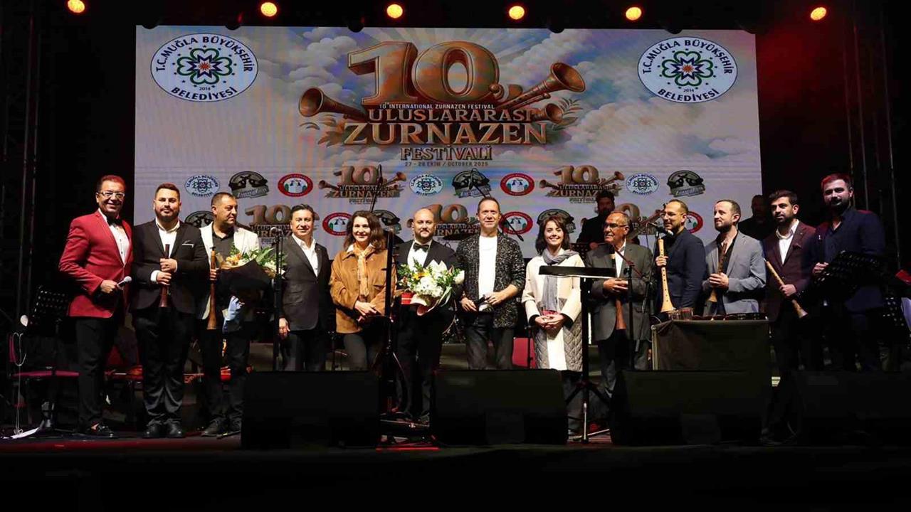 Muğla Menteşe'de Zurnazen Festivali ile Cumhuriyet Bayramı Coşkusu Kutlandı