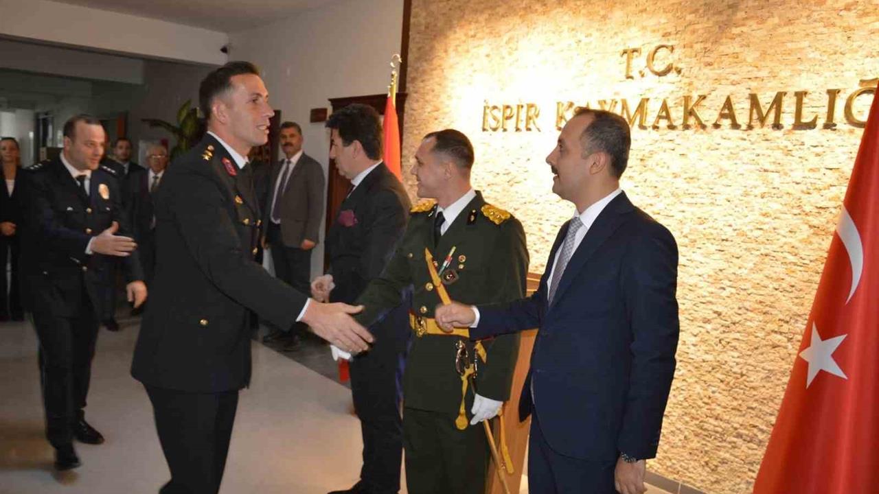 Erzurum İspir'de 29 Ekim Cumhuriyet Bayramı Coşkuyla Kutlandı