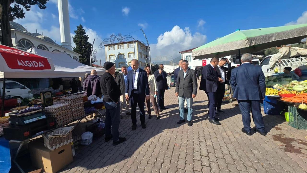 Bilecik Bayırköy'de Cumhuriyet Bayramı Sonrası Esnafla Buluşuldu