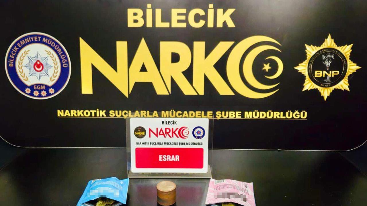 Bilecik Merkez'de Uyuşturucu Operasyonu Sonucu 1 Şüpheli Yakalandı