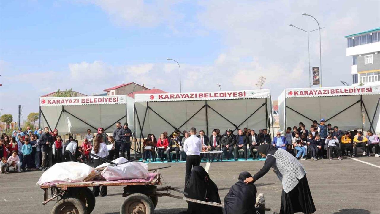 Erzurum Karayazı'da Cumhuriyet'in 102. Yılı Coşkuyla Anıldı