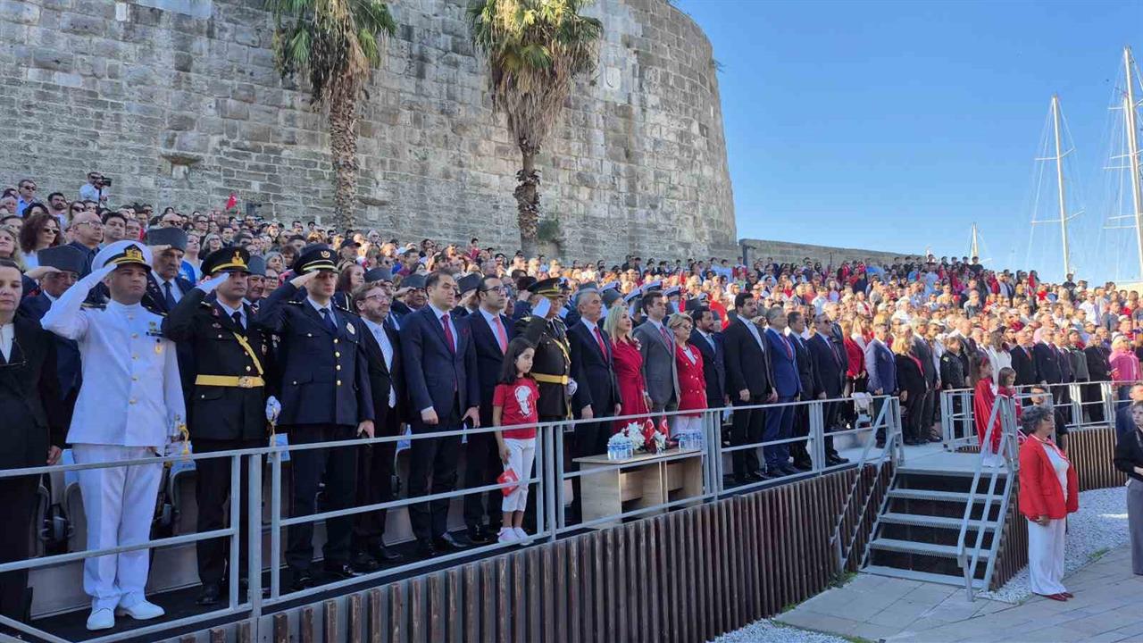 Bodrum'da 29 Ekim Cumhuriyet Bayramı Kutlamaları Renkli Görüntülere Sahne Oldu