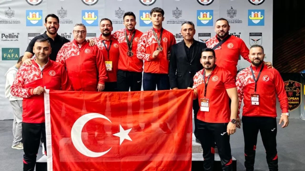 Arnavutluk'ta 3 Bronz Madalya Daha