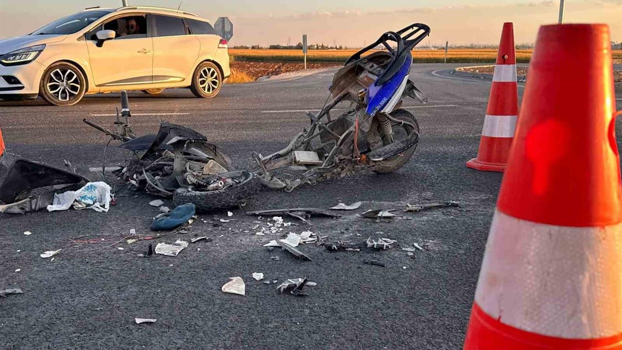 Şanlıurfa Suruç'ta Kamyon ile Elektrikli Bisiklet Çarpıştı: 2 Yaralı