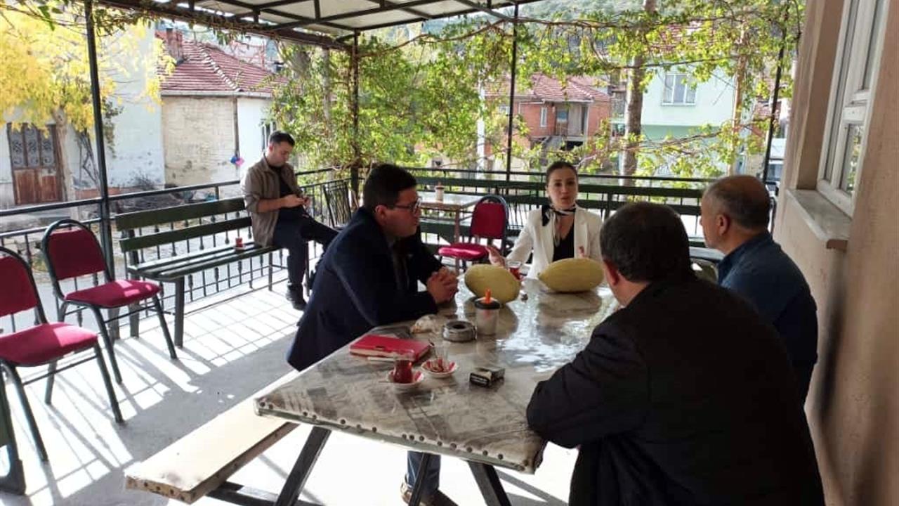 Kütahya Emet'te Tarımsal Yatırım ve Projeler Üzerine Görüşmeler Yapıldı