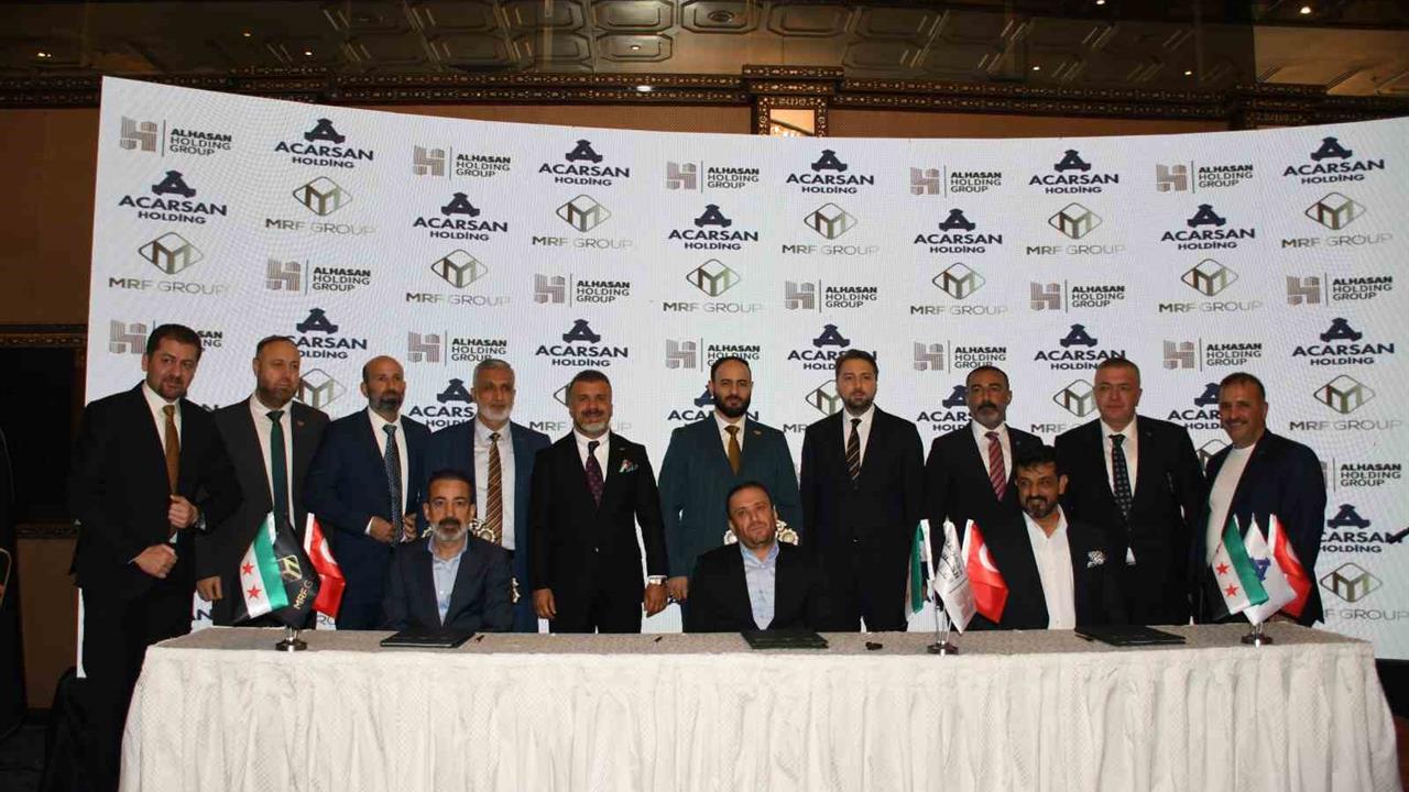 Gaziantep’te Türk Şirketleri, Halep’in Yeniden İnşası İçin Anlaşma İmzaladı