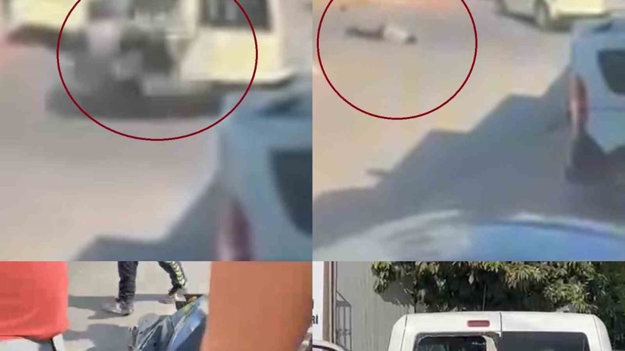 Toroslar’da Geri Gelen Araçla Motosiklet Çarpıştı: Sürücü Havaya Savruldu, Kaza Kamerada!