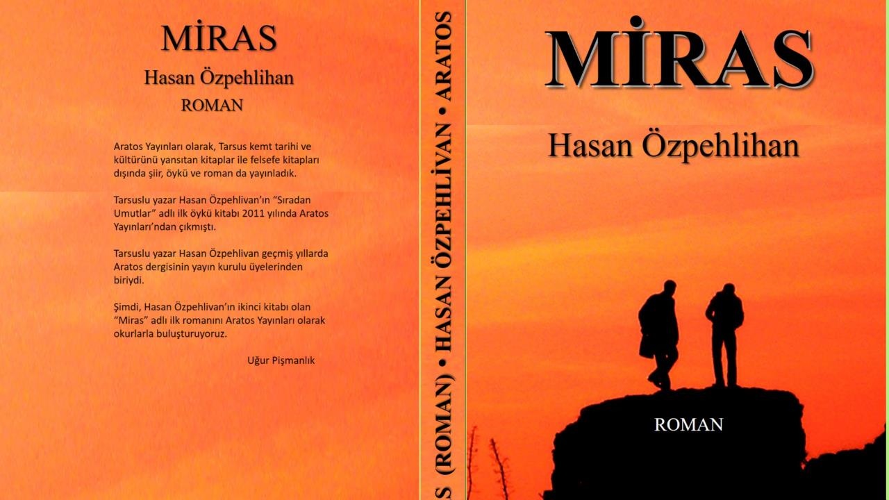 Hasan Özpehlivan'ın "Miras" Adlı Romanı Aratos Yayınları’ndan Çıktı