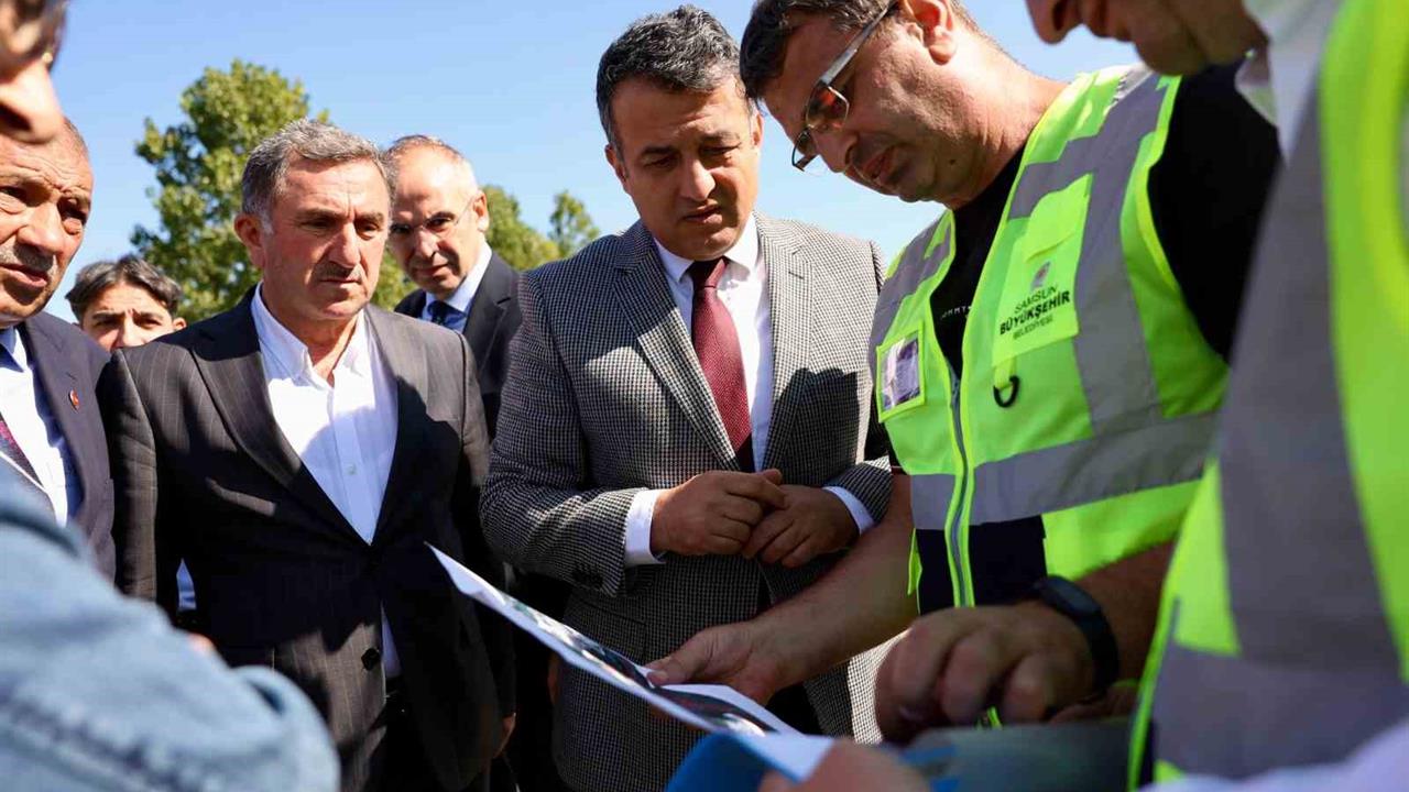 Samsun Büyükşehir Belediyesi, 2025'te 602 Bin Metre Yol Çalışması Yapacak