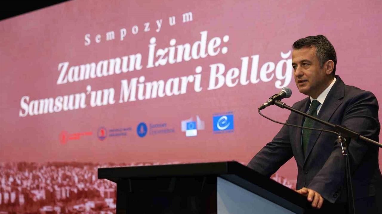 Samsun'da Avrupa Miras Günleri "Mimari Miras: Kentin Belleğinde İz Sürmek" Temasıyla Başladı