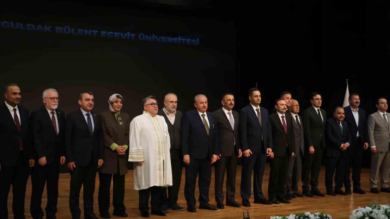 Zonguldak BEUN'da 29. TBMM Başkanı Şentop İlk Dersi Verdi