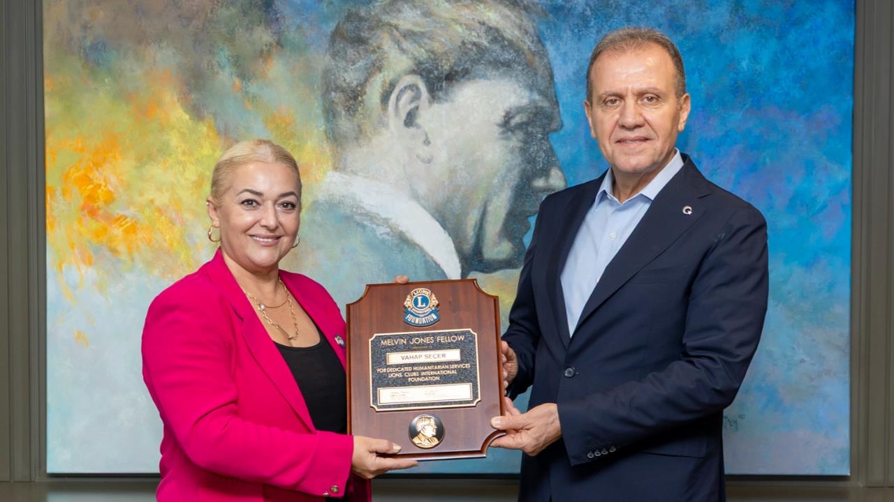 Başkan Seçer, ‘melvın Jones Fellawshıp Dostluk Ödülü’ne Layık Görüldü