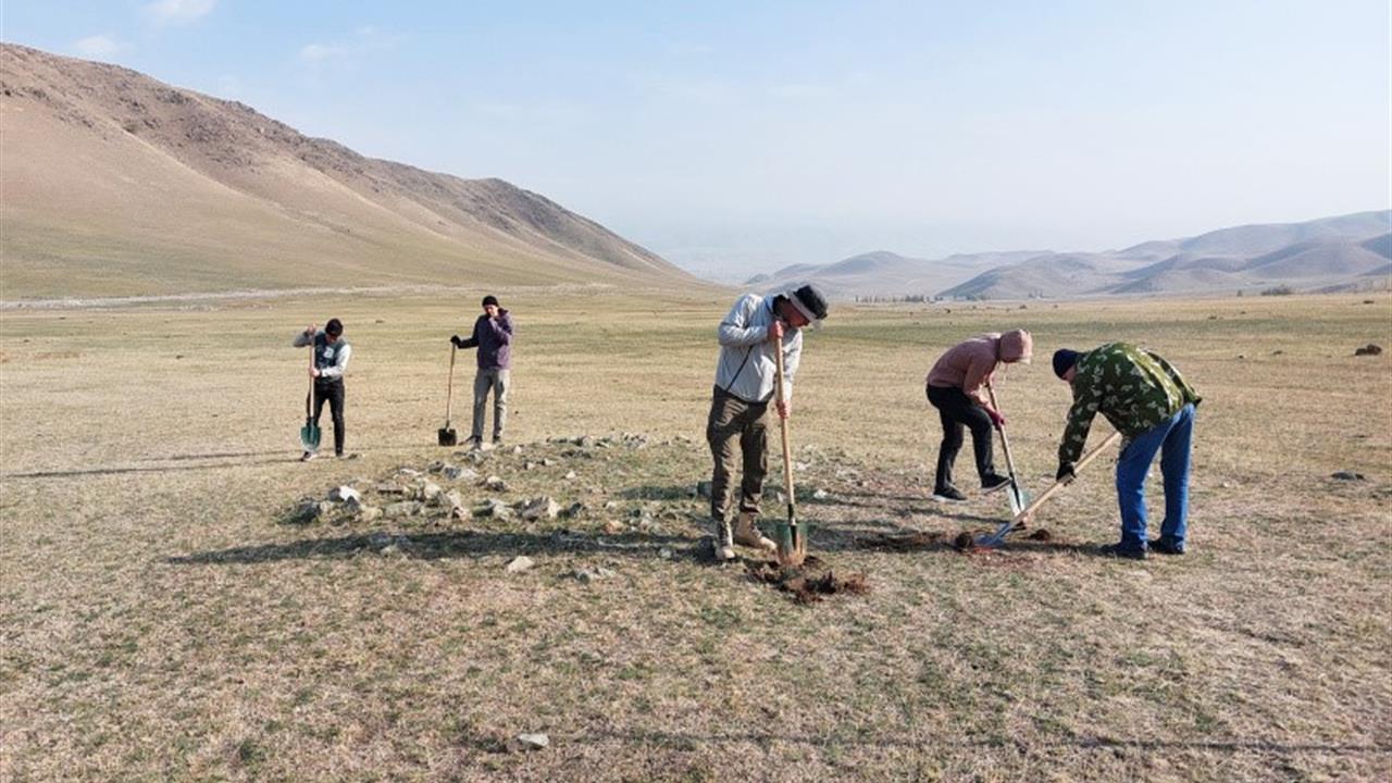 Kırgızistan Çüy Bölgesi'nde Erken Türk Dönemine Ait Kalıntılar Tespit Edildi