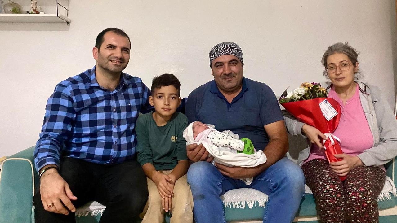 Bozyazı'da " Hoş Geldin Bebek, Hoş Geldin Mutluluk Projesi" Ziyareti