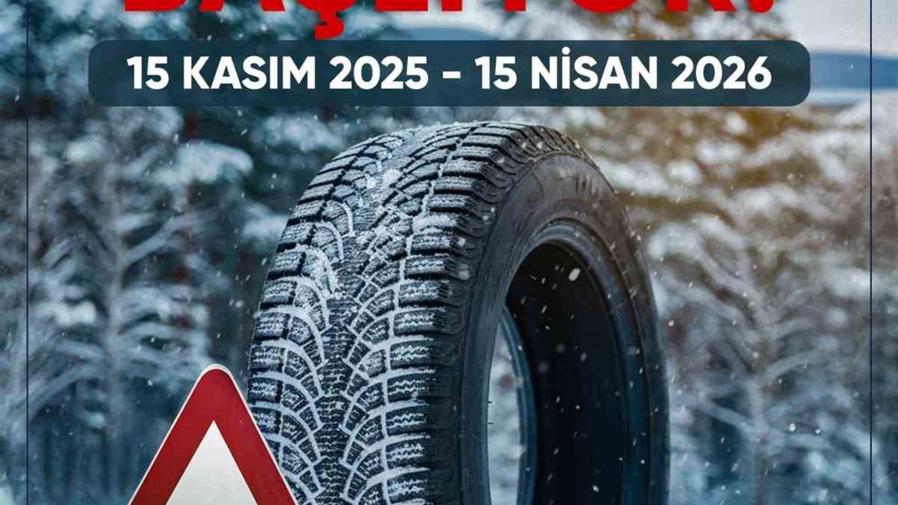 Bursa'da Kış Lastiği Uygulaması 15 Kasım 2025-15 Nisan 2026 Arasında Zorunlu