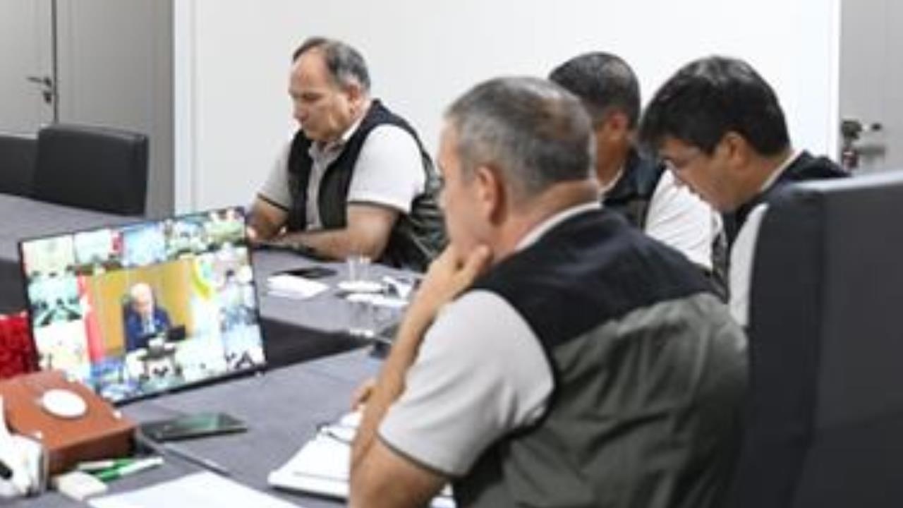 Mersin'de Yeşil Vatan Seferberliği Video Konferans Toplantısı Gerçekleştirildi