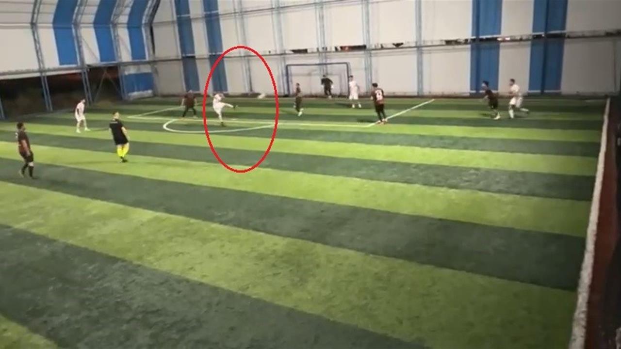 Erzincan'da Düzenlenen Köy Turnuvasında Efsane Gol Atıldı