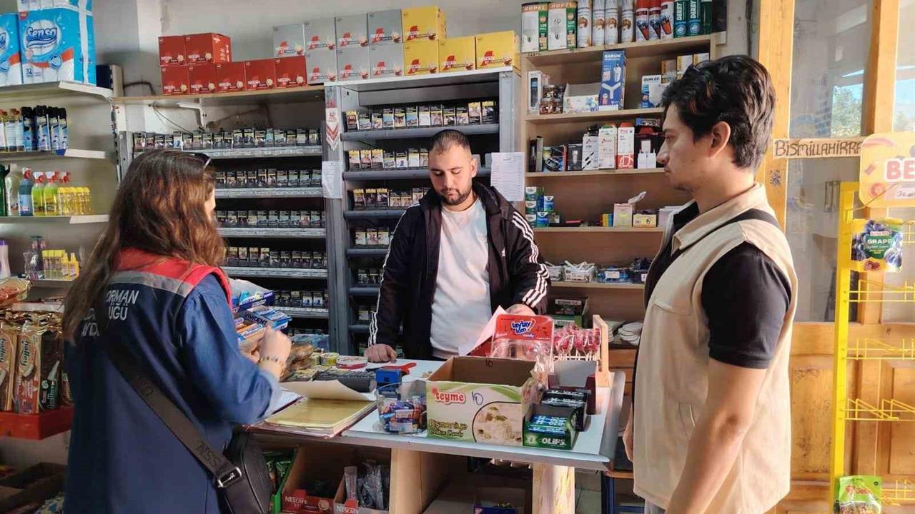 Söke'de Gıda Satış Yerlerinde Denetim Gerçekleştirildi