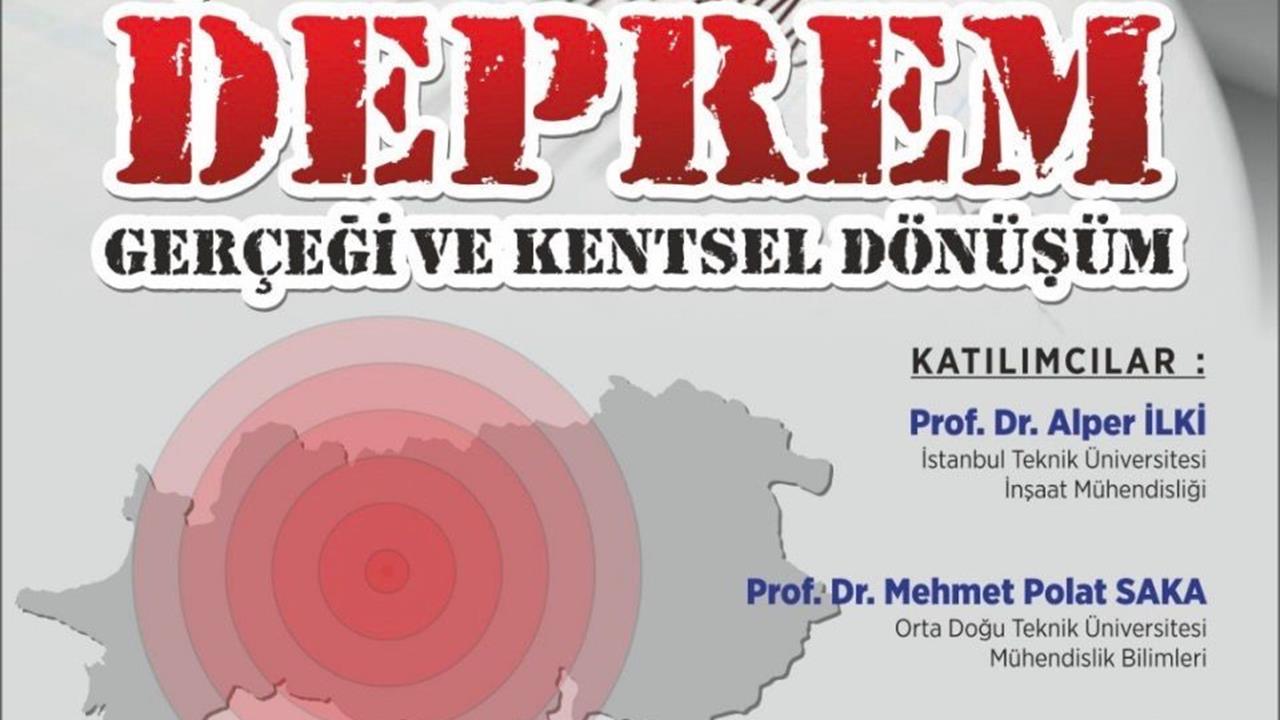 Aydın'da Deprem Gerçeği ve Kentsel Dönüşüm Konferansı 3 Kasım'da