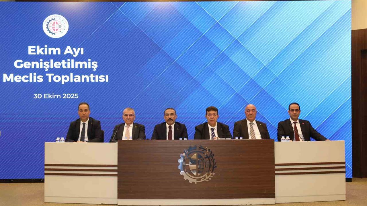 Gaziantep'te GTO Ekim Ayı Meclis Toplantısı Genişletilmiş Olarak Yapıldı