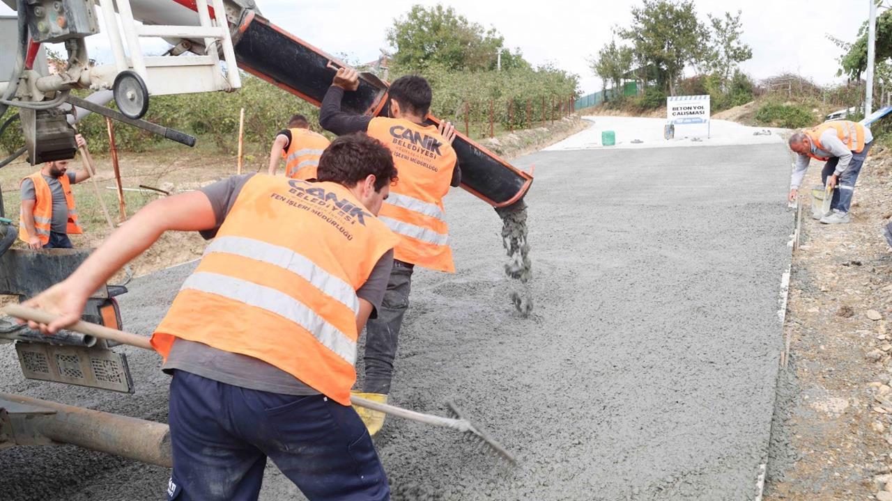 Samsun Canik'te Ulaşım Ağı Güçleniyor, Yeni Yollar Açılıyor