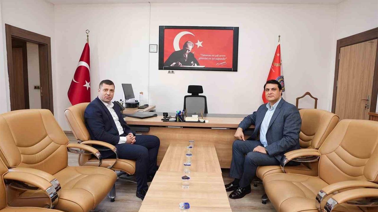 Gaziantep Şehitkamil'de Umut Yılmaz Emniyet Müdürleriyle Görüştü