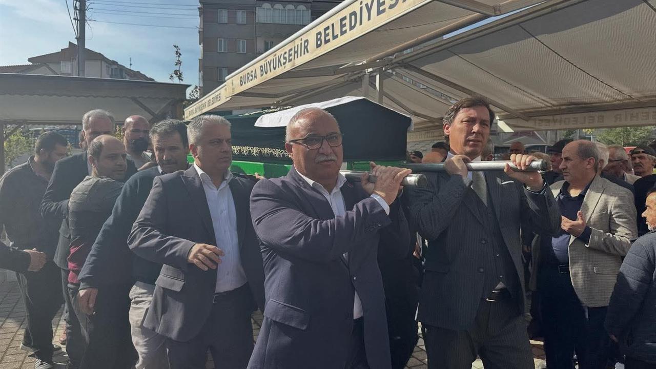 Bursa İnegöl'de Şehit Babası Hasan Çakır'ın Cenazesi Törenle Defnedildi