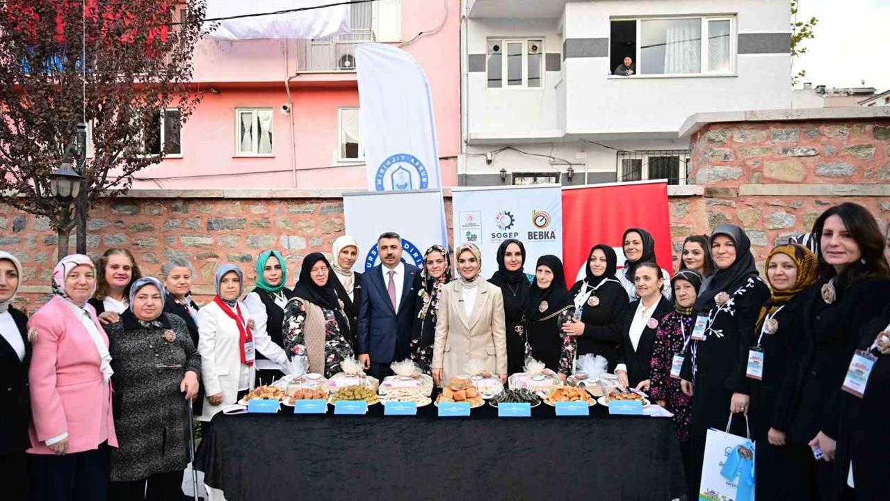 Bursa Yıldırım'da Açılışı Yapılan Sanat ve Zanaat Merkezi'nde Eğitim Verilecek