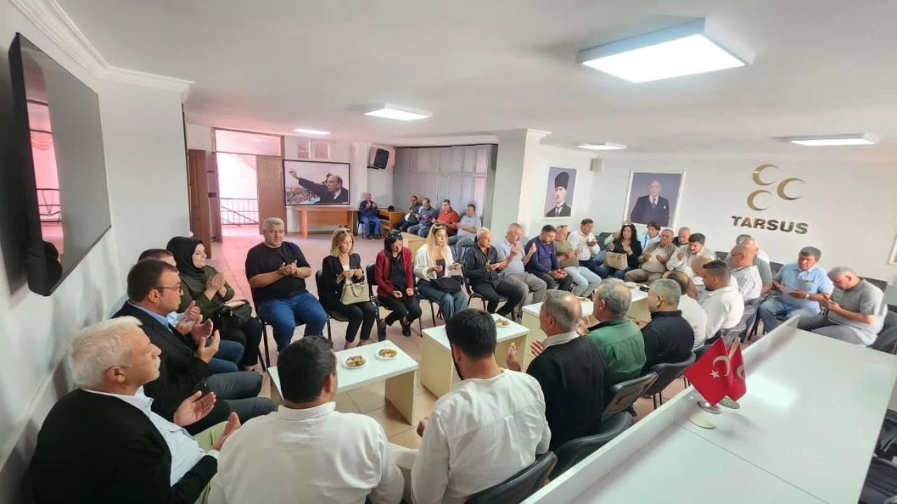 Türkiye Muhtarlar Derneği 'nden Başkan Yıldırım'a Taziye Ziyareti