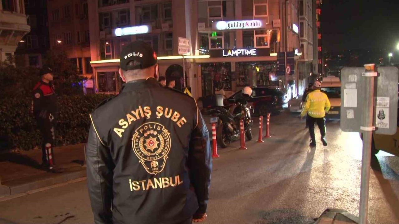 Beyoğlu'nda Dron Destekli Huzur Uygulaması Gerçekleştirildi