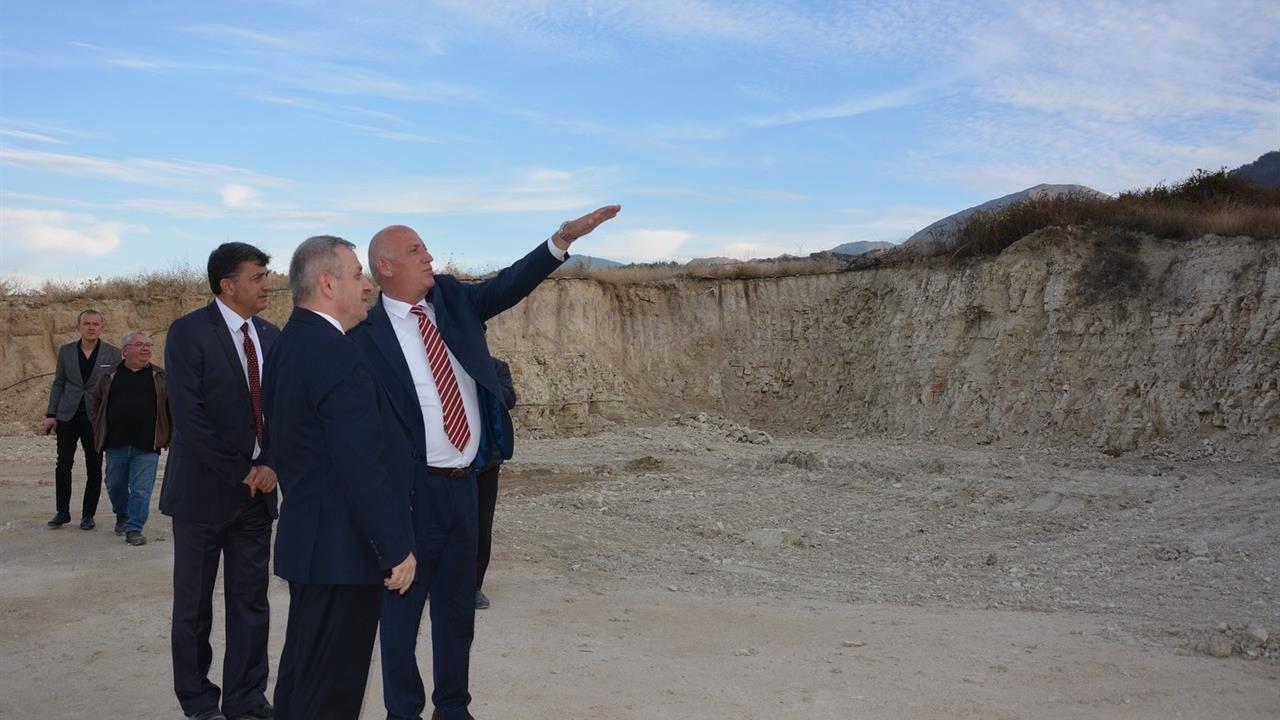 Denizli Babadağ'da Başkan Kumral, Projeleri Yerinde İnceledi