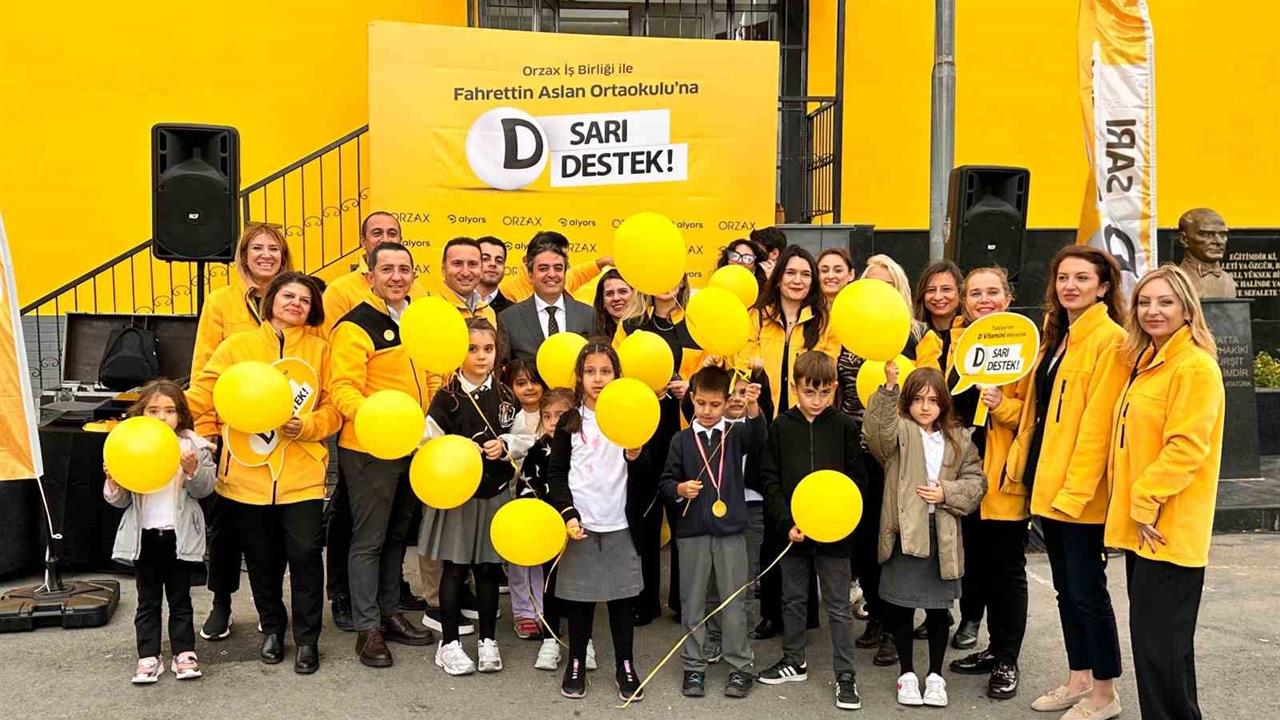 İstanbul'da Sarı Destek Projesi ile D Vitamini Bilinci Arttırılıyor