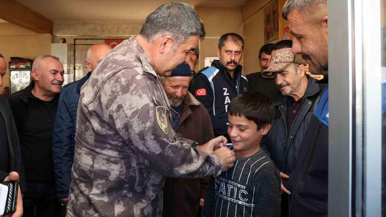 Erzurum'da Her Okul İçin Bir Polis Görevlendirildi