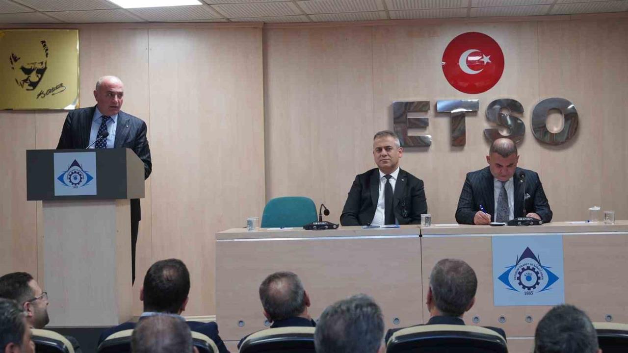 Erzurum'da ETSO Meclisi, 2025 Ekim Ayı Olağan Toplantısı ile Gerçekleşti