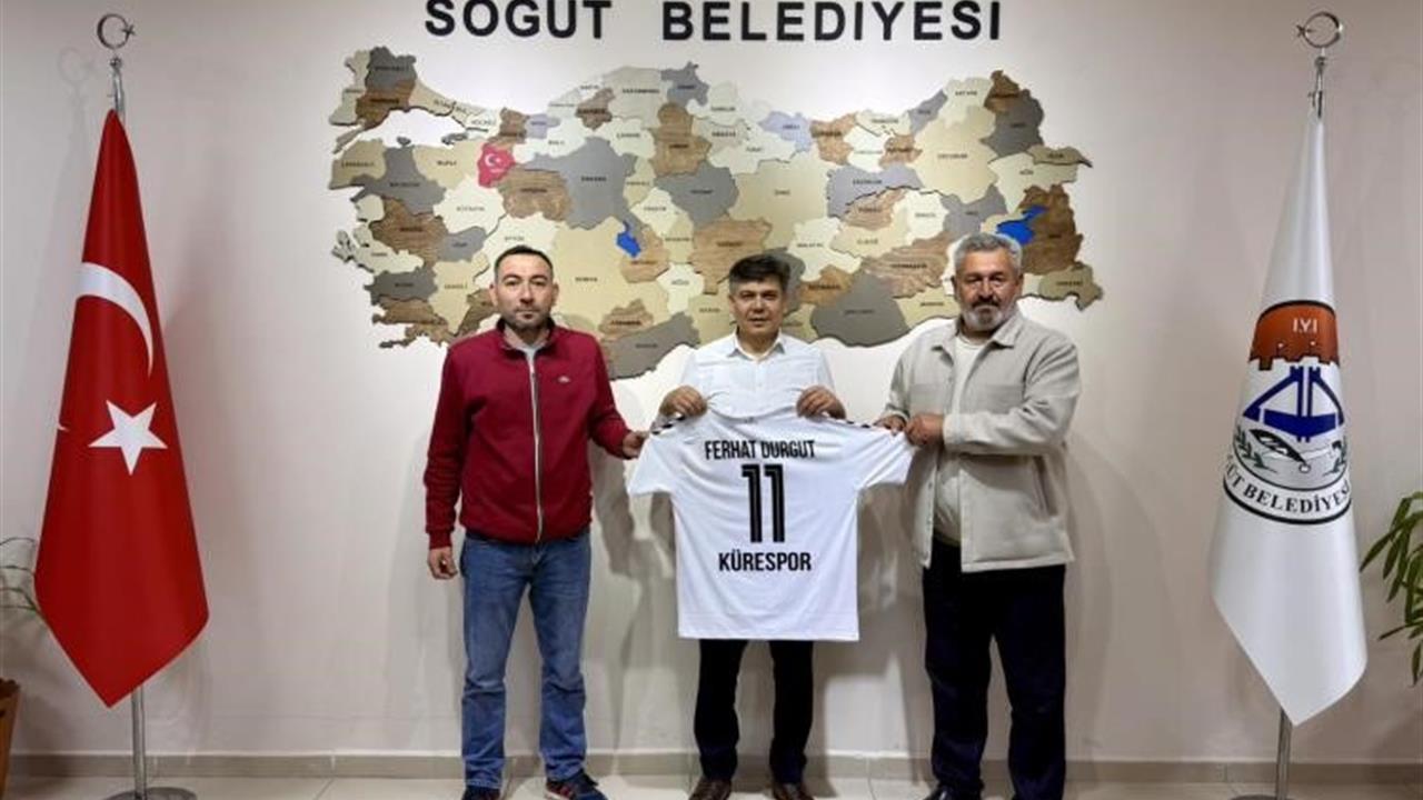 Bilecik Söğüt'te Kürespor Yönetiminden Başkan Durgut'a Ziyaret Gerçekleşti