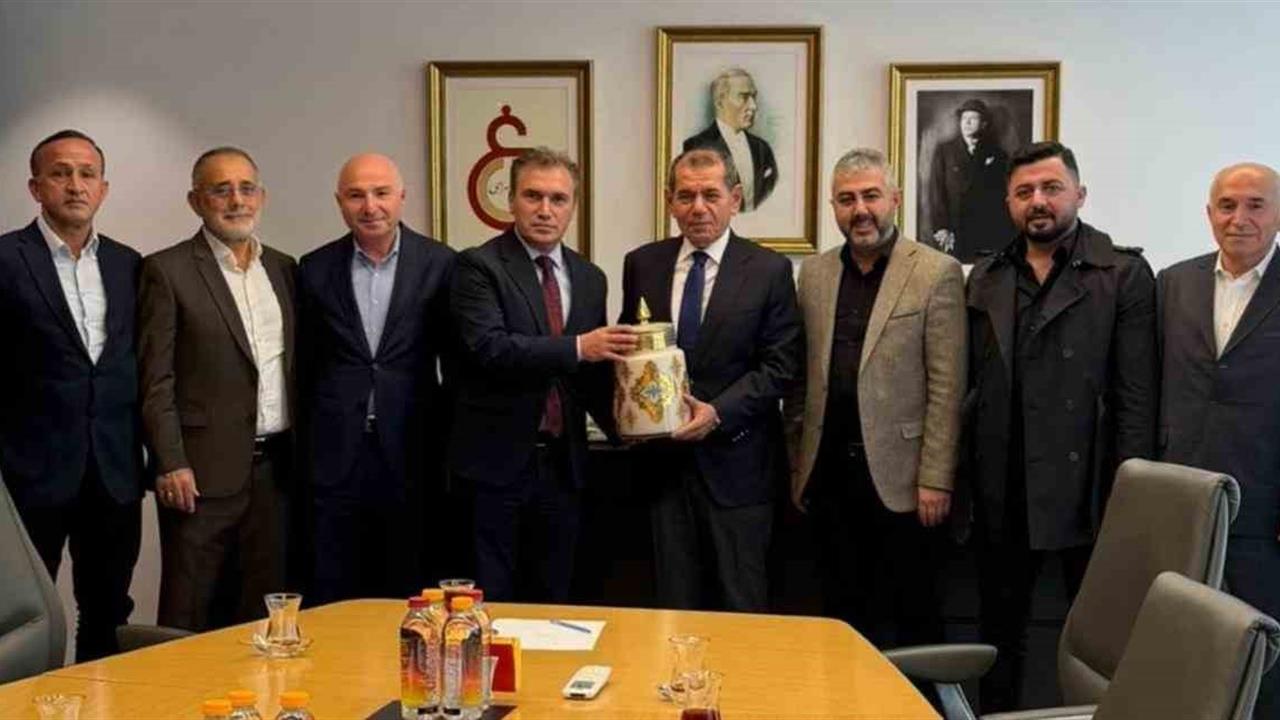 Giresun Alucra'da Kalkınma Vakfı'ndan Dursun Özbek'e Ziyaret Gerçekleşti